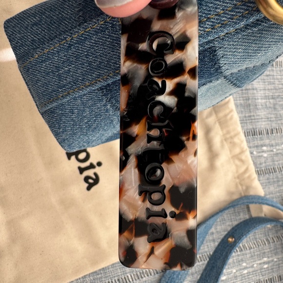 NWT Coachtopia Alter Ego Small Check Board Denim - Picture 14 of 15